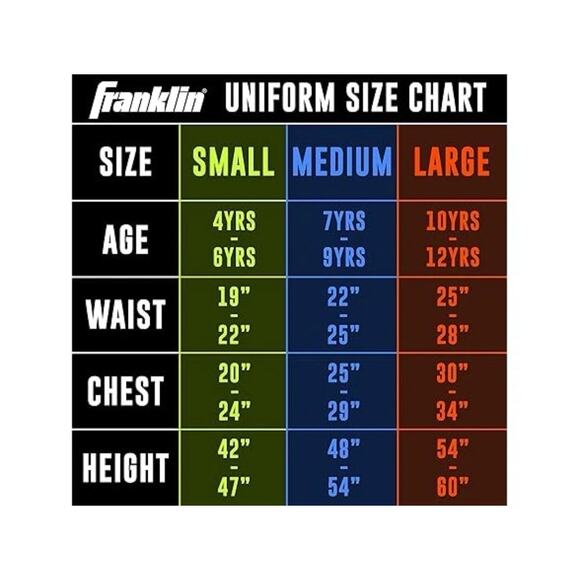 Franklin Sports All Team Uniform Set Youth NFL Football Jersey Helmet Kids SMALL - Picture 7 of 7